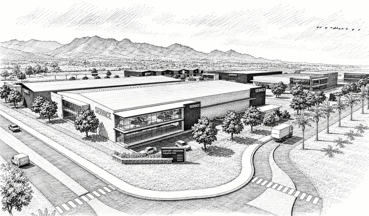 Sketch of George Aerotropolis, George