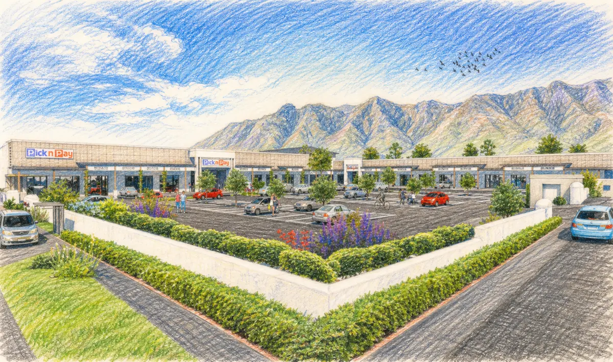 Sketch of Swellengrebel Pick n Pay Centre, Swellendam